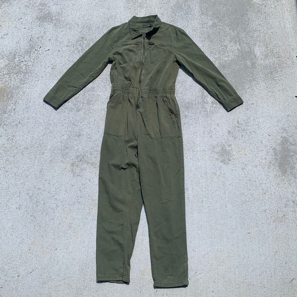 Army Green Blank NYC Jumpsuit